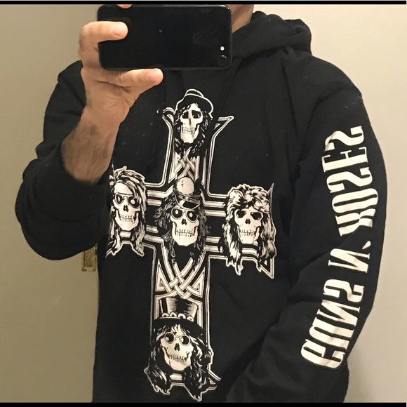Divided H&M Other - Guns n Roses Hooded Sweatshirt NWT LARGE